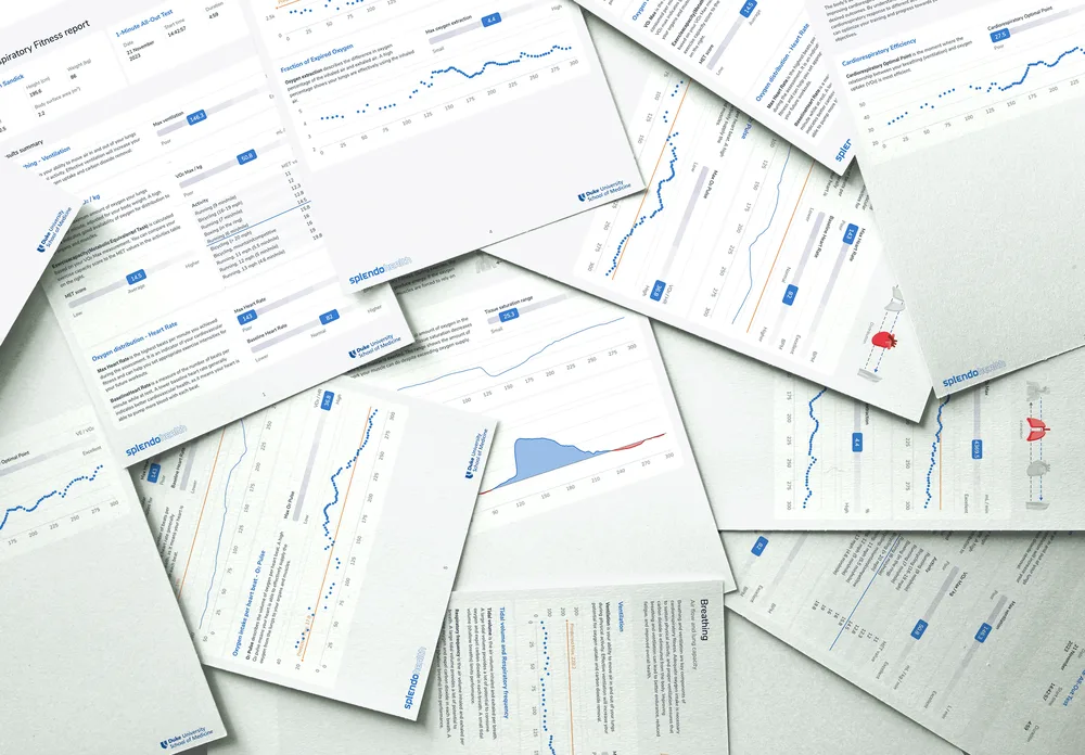SplendoHealth report pages